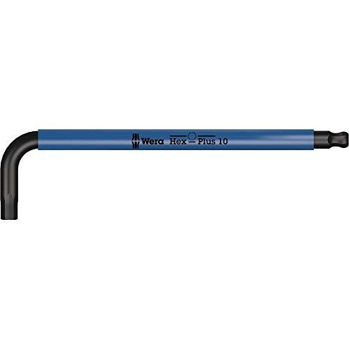 Wera 950 SPKL Hex-Plus HF SW 10,0 Llave Allen con Bola - Azul