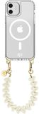 AVY Apple iPhone 11 Hoesje met Koord & MagSafe 30CM Cupid Beige