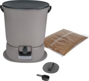 Plastika Skaza Bokashi Essential Afvalbak - Grijs - 15.3 L