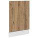 vidaXL Vaatwasserpaneel Lyon 45x3x67 cm bewerkt hout artisanaal eiken