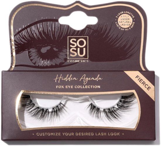 SOSU Cosmetics Sosu | Fox Eyelash Fierce - Cluster Lashers - 1 paar