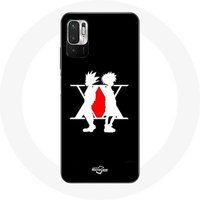 Maniacase Hoesje voor Xiaomi Poco M3 Pro Hunter x Hunter Manga Logo Zwart