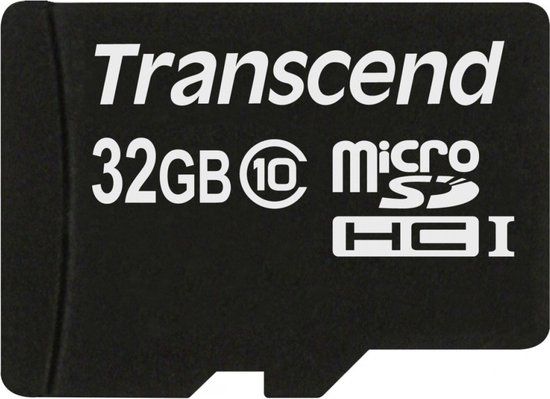Transcend Micro SD 32GB Class 10 with Adapter