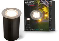 Briloner Connect to Shine Grondspot - Buitenlamp - Edelstaal - Warm Wit Licht - IP67