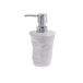 Crack Zeepdispenser, 16 x 8,1 x 8,1 cm, wit