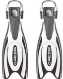 CRESSI Frog Plus Fins Black/White L/XL
