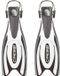 CRESSI Frog Plus Fins Black/White L/XL