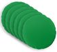 vidaXL Coussin HEERLEN Vert Polyester Ø 40 cm (6 pièces)