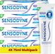 Sensodyne Repair & Protect Cool Mint Tandpasta - 4 x 75ml