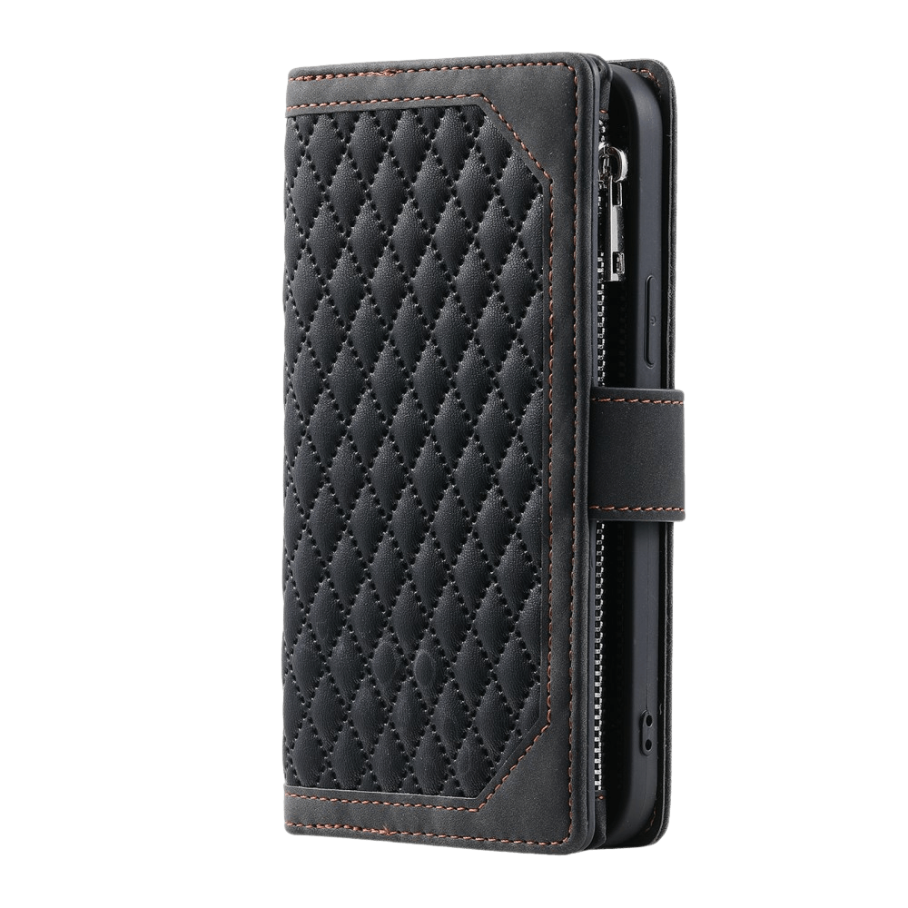 Comfycase Samsung Galaxy A55 Zipper Wallet Hoesje met Draagkoord