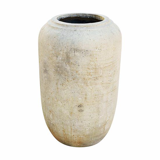 Loberon Vloervaas Xerette antiekbeige