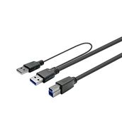Vivolink PROUSB3AB10C-DUAL USB-kabel