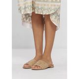 Stefano Lauran Slippers L24073 Beige