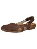 El Naturalista N413 Pleasant / Wakatua Dames Ballerina Leer Bruin