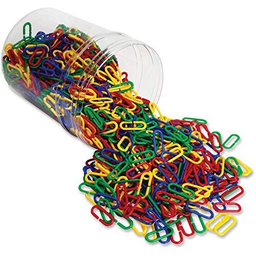 Learning Resources LER0257 N' Learn Links, kettingschakels in 4 kleuren (set van 500 stuks)