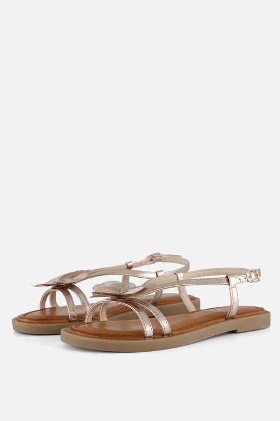Tamaris Sandalen goud Leer - Maat 37