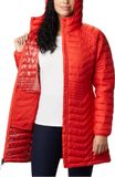 Columbia Powder Lite Mid Jacket Vrouwen Oranje XS