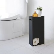 Yamazaki Tower Toiletrolhouder - Zwart