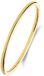 Lucardi Dames 14 karaat geelgouden ring smal