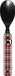 Akinod 13h25 couverts multifonctionnels, set fixe, tartan rouge