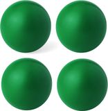 Merkloos / Sans marque Makito Western Europe Anti stressballen Relaxman - 4x - groen - 6 cm