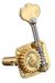Rubner Contrabas enkel mechaniek 140-108a 4/4-3/4 4 snaren messing