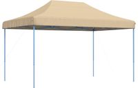 vidaXL Partytent 292 x 440 x 315 cm beige oxford stof