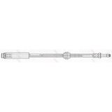 TRW Bremsschlauch PHB509 Lengte: 435mm, | Compatibel met: FORD FOCUS C-MAX, FOCUS II, FOCUS II Stufenheck