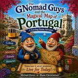 The GNomad Guys and the Magical Map of Portugal: A Traveling Gnome Adventure
