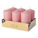 Papstar 17992 kaars Rond Roze 6 stuk(s)