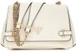 GUESS Rosalba Convertible Xbody Flap Bag Creme White