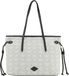 GERRY WEBER shopper sac porté épaule Log Fire Shopper Light Grey gris