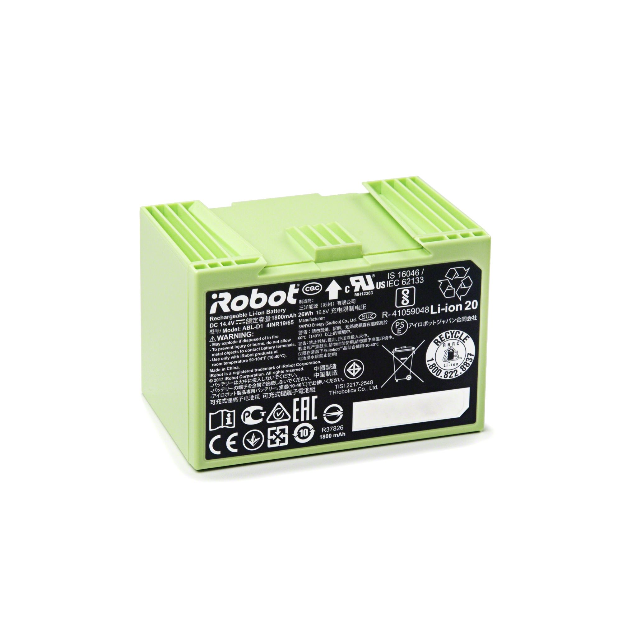 iRobot 4624864 Stofzuiger accessoires Zwart, Groen