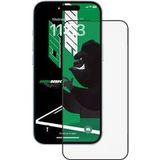 Anank Protection d'écran renforcée 5X pour Apple iPhone 15 Pro, Verre trempé, Full Glue, 2.5D, Noir