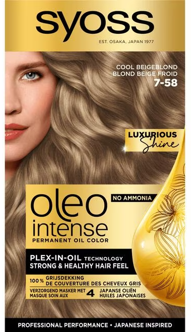 Syoss Syoss Oleo Intense 7-58 Cool Beigeblond