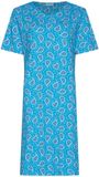 Pastunette Nachthemd Ipanema Bamboe Turquoise Maat 40