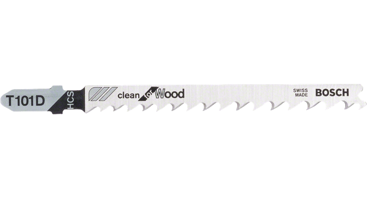 Bosch T 101 D Clean for Wood decoupeerzaagbladen - 2 608 630 558