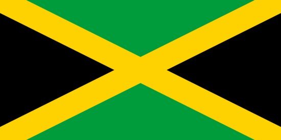 Vlaggenclub vlag Jamaica Jamaicaanse vlaggen 150x225cm