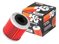 K&N Powersports Oliefilter – cartridge 45 x 47 mm, compatibel met Aprilia, Derbi, Husqvarna (KN-563)