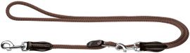 Hunter Variolijn Freestyle Nylon Rond 260x1 cm - Hondenriem - Grijs