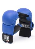 LEONE 1947 Karate-Fit-handschoenen, uniseks, volwassenen, blauw, M, GK096