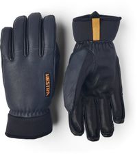 Hestra Army leather wool terry 5 finger