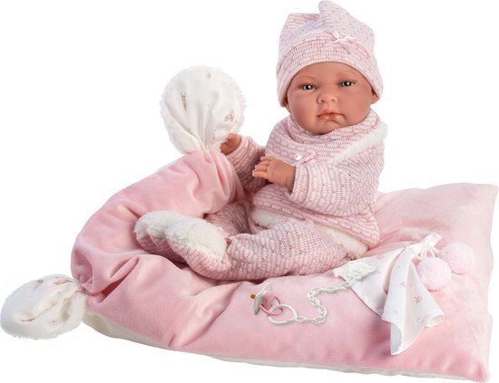 Llorens New Born pop Alexandra - 38 cm - Vinyl - 4+ jaar