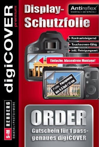 DigiCover Premium schermbeschermer voor LCD's (bestelling naar wens)