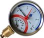 Thermomètre, 4 bar, 120°C, raccord latéral 1/2