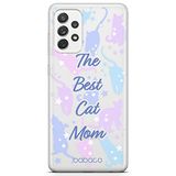 ERT GROUP mobiel telefoonhoesje voor Samsung A72 5G origineel en officieel erkend Babaco patroon Cats 017 optimaal aangepast aan de vorm van de mobiele telefoon, gedeeltelijk bedrukt
