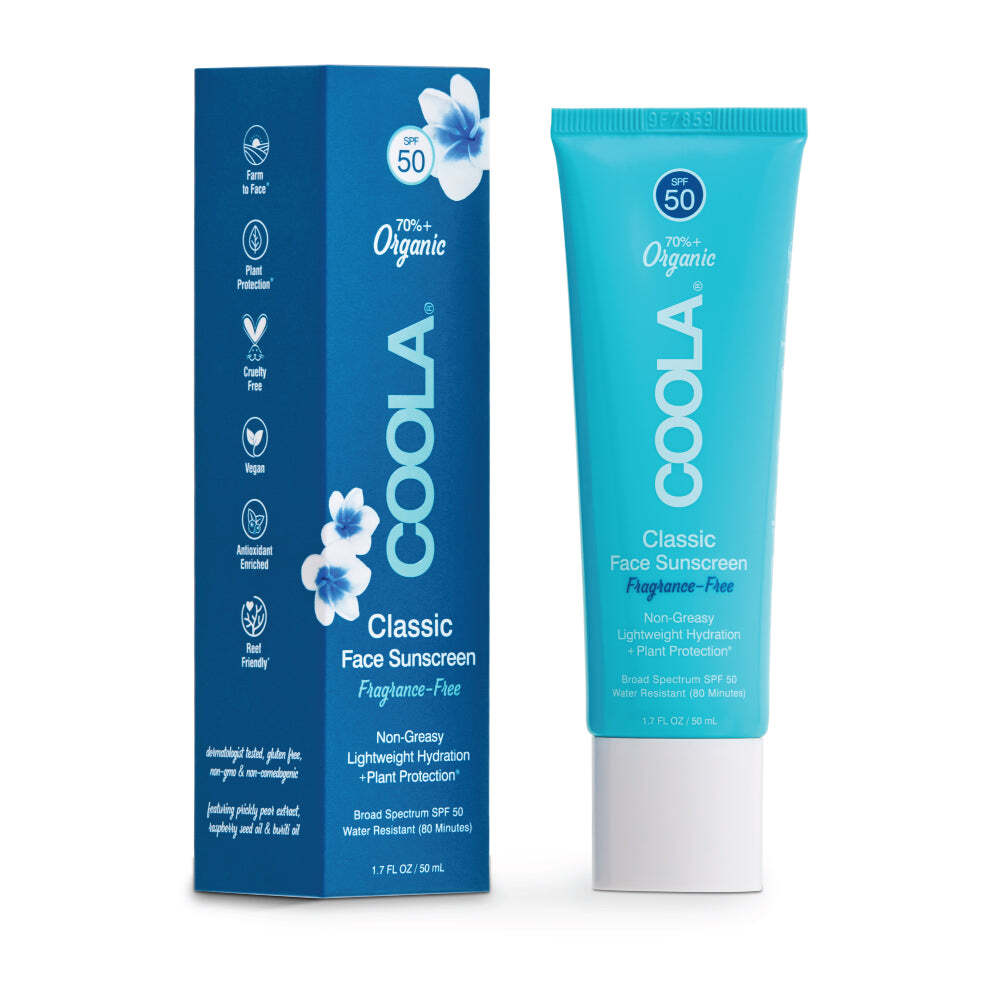 Coola Classic Face Lotion Fragrance-Free SPF 50, 50 ml