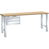 Lista Werkbank met 3 laden 27x36E - Hoogte 850 mm