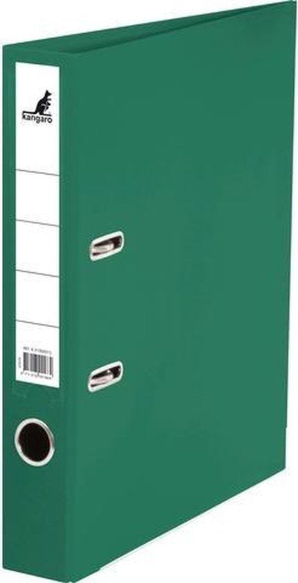 Kangaro Ordner - A4 - 2-rings - Groen - 50mm