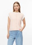 s.Oliver Tricot cardigan van alpacamix - Dames - Maat L (40) - Roze